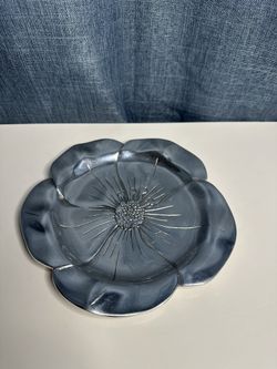 Hacienda Real Decor floral trinket Dish