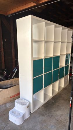 6’x6’ extra shelving unit - as is