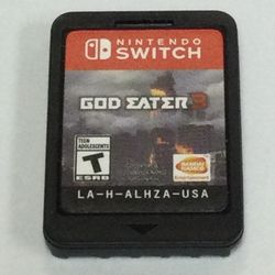 God Eater 3 For Nintendo Switch Game System 