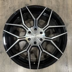 Ferrada Wheels FT3 22x9.5 machine Black 6x139.7 Set of 4 wheels GMC Chevrolet