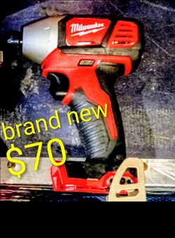 Brand new Milwaukee 18 volt impact drill $70