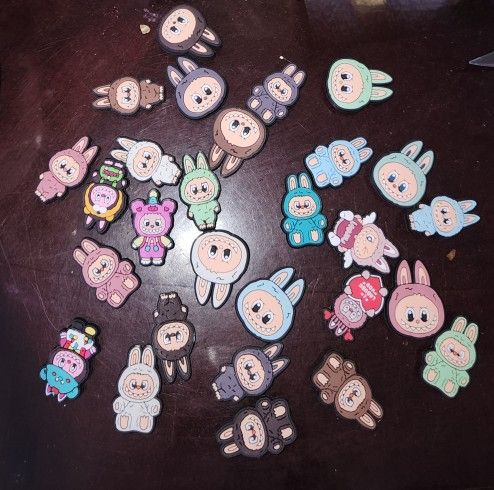 Labubu Croc Charms