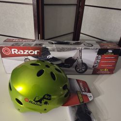 Razor Scooter Up To 110lbs And Helmet $35