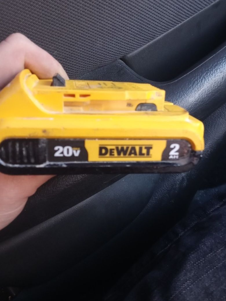 DeWalt 20 Volt Lithium Ion Battery