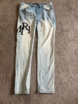 Amiri Light Wash Denim Jeans
