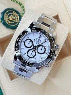 Rolex Panda Daytona w/ White Dial