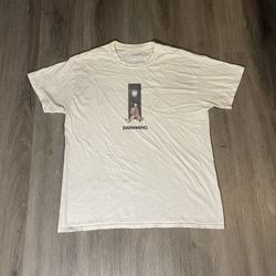 Y2K White Mac Miller Swimming Album T-shirt 