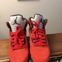 Jordan 5 Raging Bull Red 