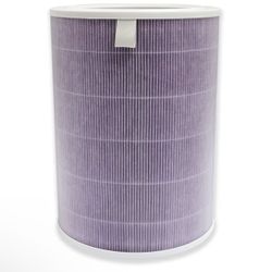 PUREBURG M8R-FLH Replacement Filter Compatible with Xiaomi Mi Air Purifier 3C 3H 3, 2C 2H 2S, Pro Air Purifier, H13 HEPA 4-Stage Filtration Activated 