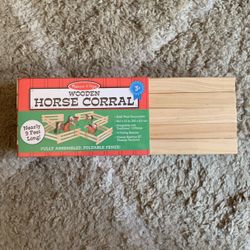 Wooden Horse Corral 