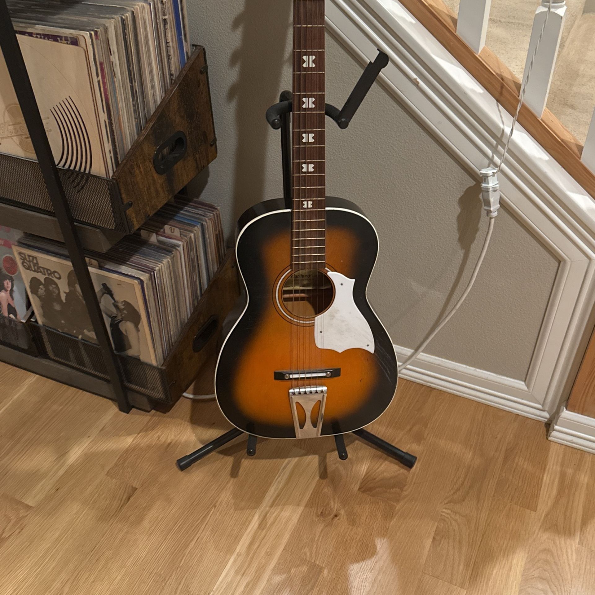 Stella Harmony H-6130 Parlor Guitar 