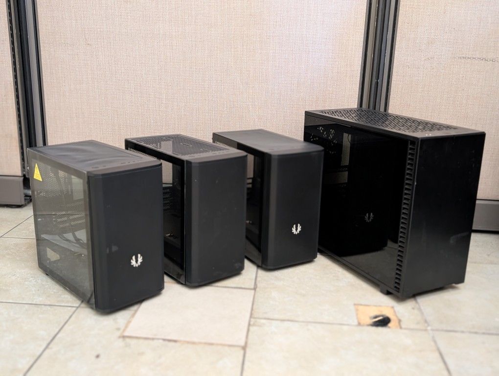 4 Used Computer Cases