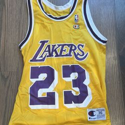 Los Angeles Cedric Ceballos Lakers Champion 90’s Jersey Size 36 Small