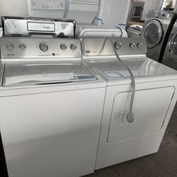 Maytag Centennial Top Load Washer And Electric Dryer Set