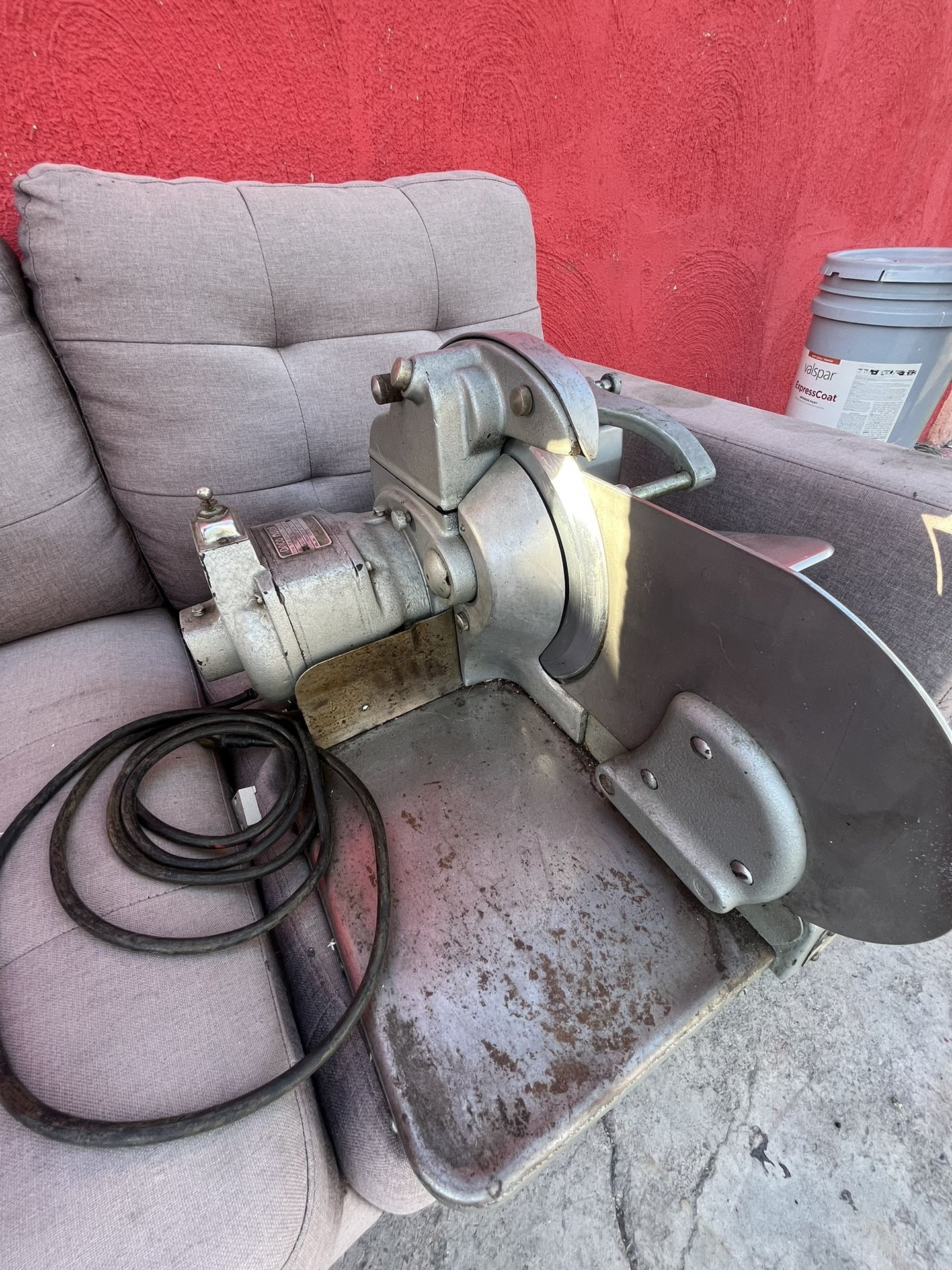 Vintage Osborne National Meat Slicer Mod 85