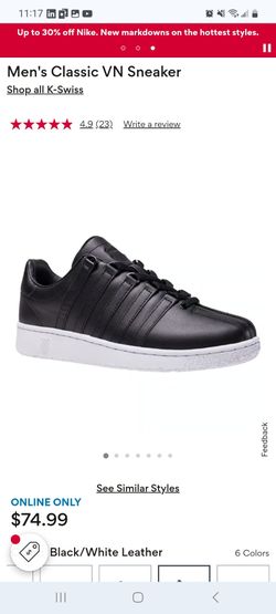 New K-SWISS classic shoe