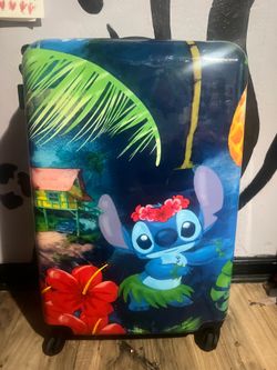 Stitch suitcase