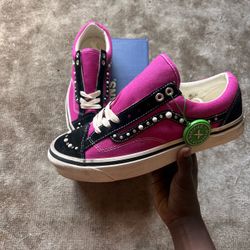 Vans Pearlized old skool sizes in description