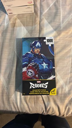 Marvel Rivals Captain America 1000-Piece Collector's Puzzle