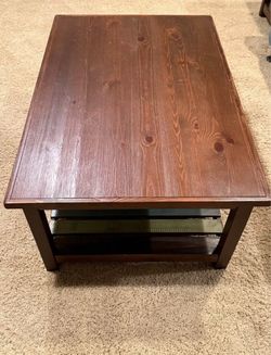 Coffee and end table