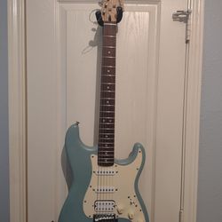 Mod Blue Bullet HSS Guitar EXC* Pro fret-level setup Spa perfect now $119!