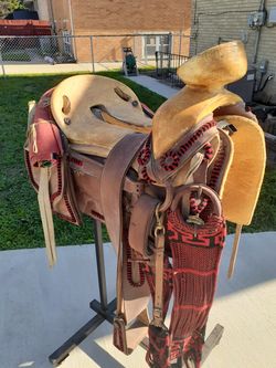 Charro saddle