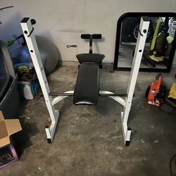 Weight Lifting Bench And Fitness Ball