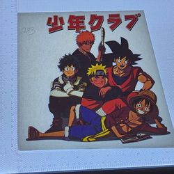 Iron On Heat Transfer  Good For T-shirts Sweaters Jackets T Shirt Design Size Is About 9x9 Naruto #283