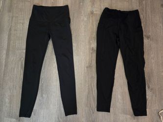 2 Pairs of Black Leggings