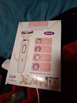 Rechargeable 4n1 womans grooming kit