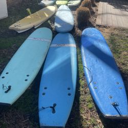Used Softboard Surfboards! 