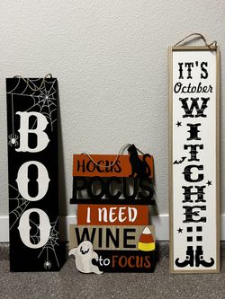 Halloween Signage