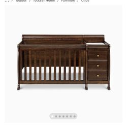 Free Baby Da Vinci 4-1 Crib In Brown