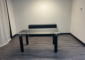 Modern Glass Table – Thick Glass