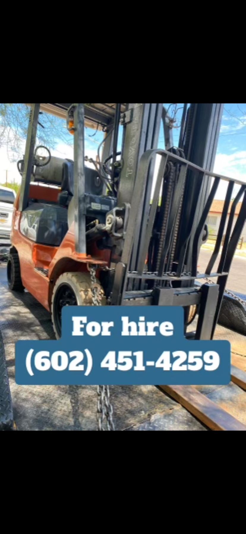 Forklift service