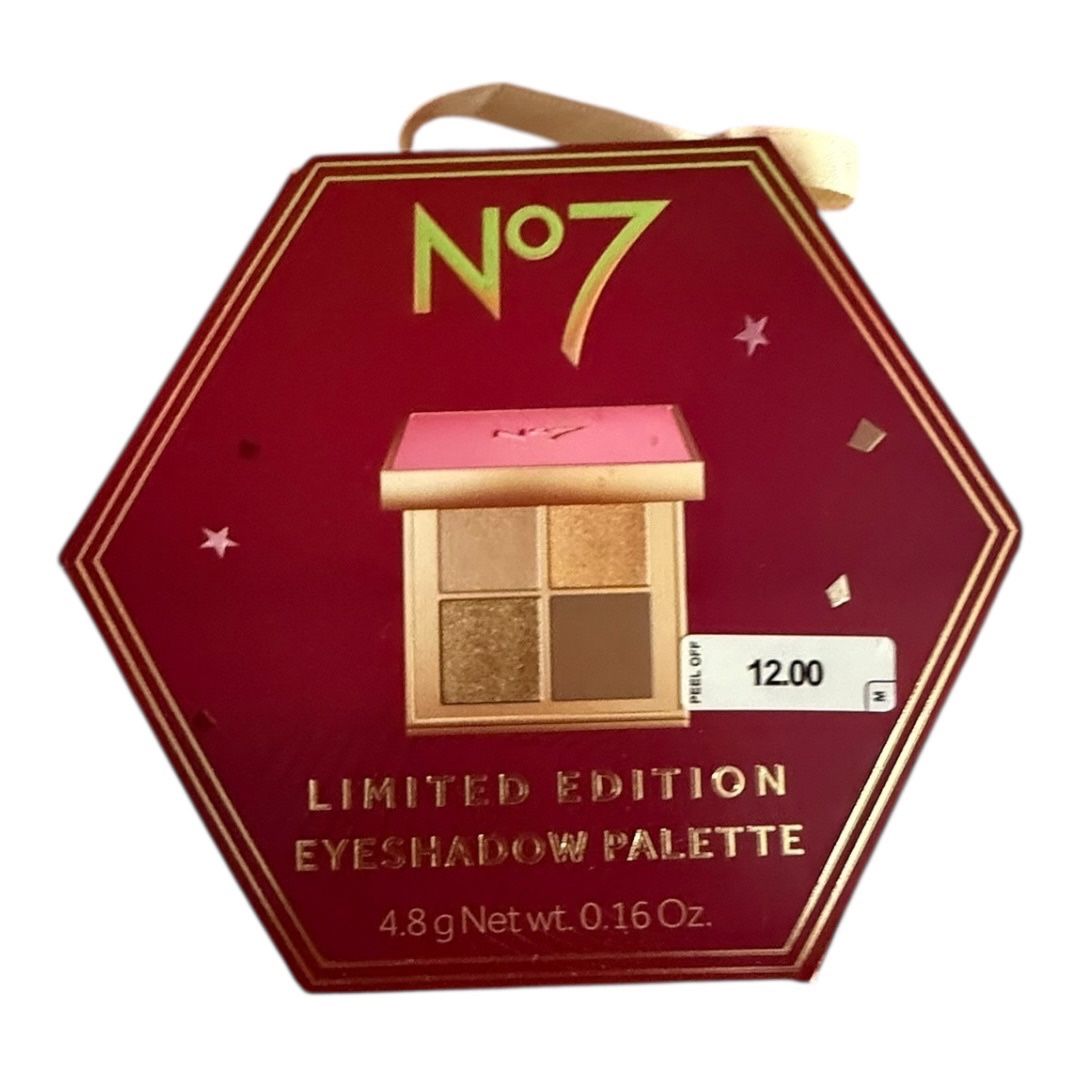 No7 Limited Edition Eyeshadow Palette – Holiday Ornament Gift Set
