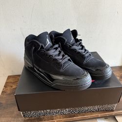Jordan 3 “black Cat” 2025