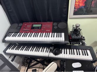 Mint condition Casio - CTK 6250 and Casio CDP-S100