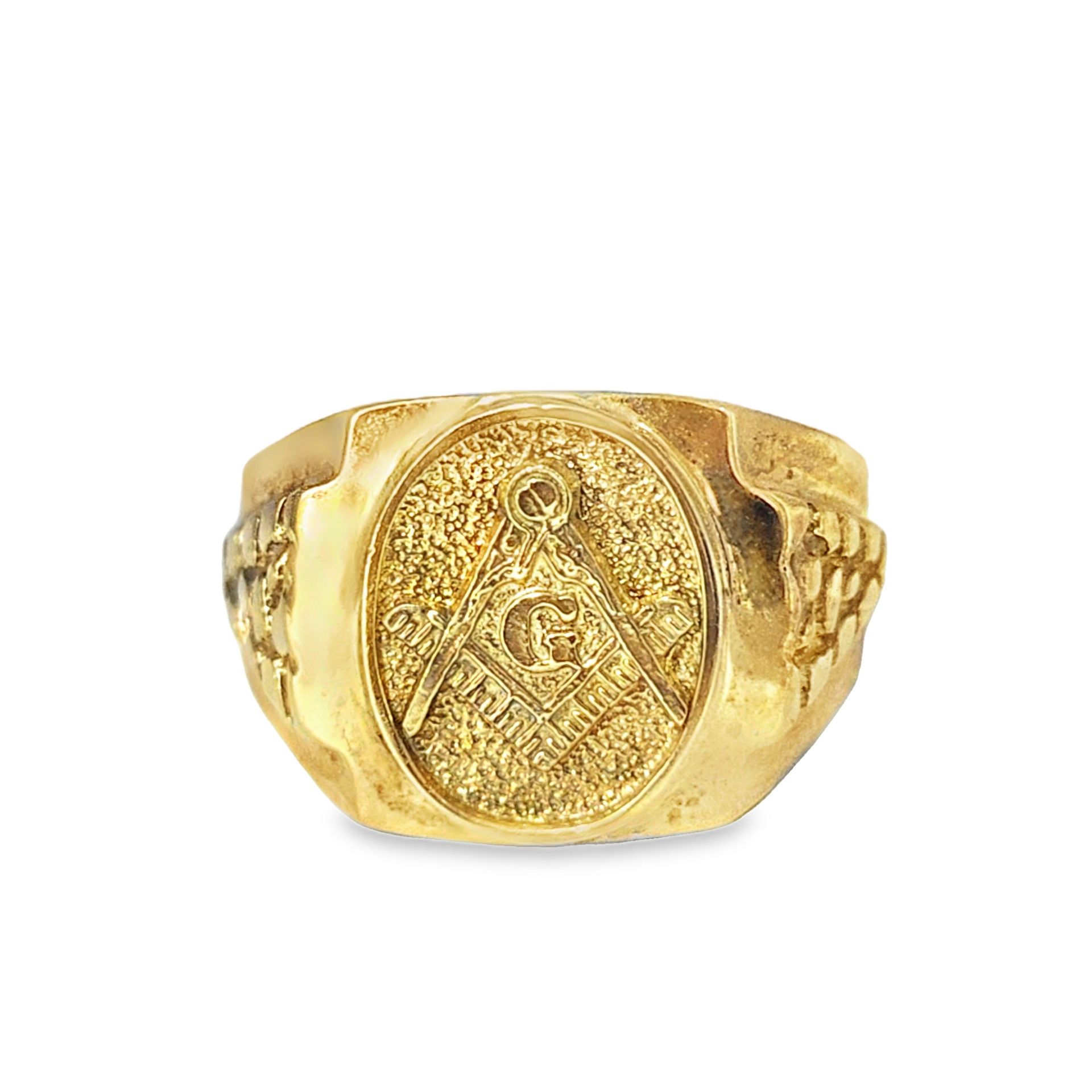 10k Gold Masonic Ring
