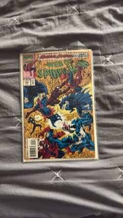 Marvel Web of Spider-Man Maximum Carnage Comic