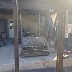 Vintage York Barbell Isolation Rack