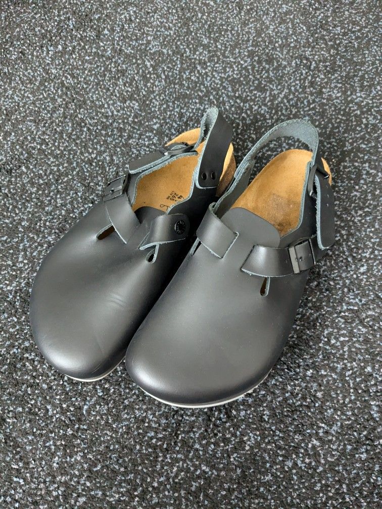 New Birkenstock Tokio Super Grip Leather Sandals Size US Men's 8-8.5/Women's 10