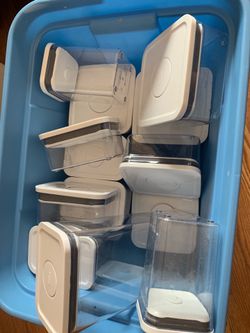 Lock & seal pantry containers