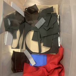 Arts and crafts scraps and extras