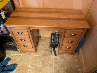 Small Oak Desk Free 