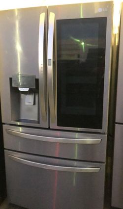 LG 4-Door Stainless Steel Fridge
