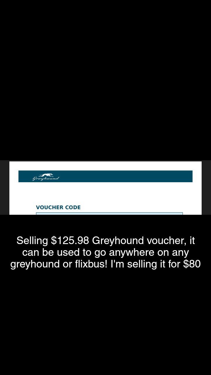 Greyhound Ticket