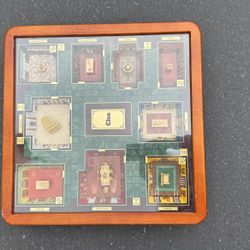 Wooden Clue Board Game 