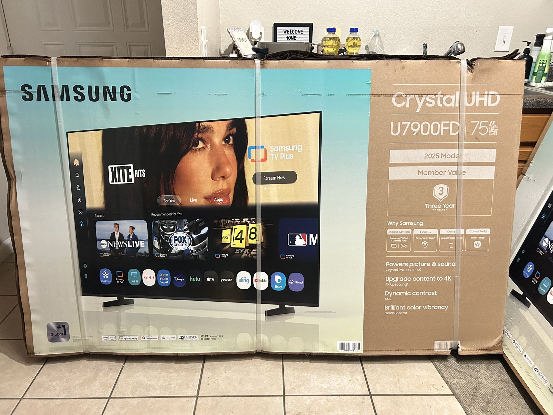 75" Samsung Tv
