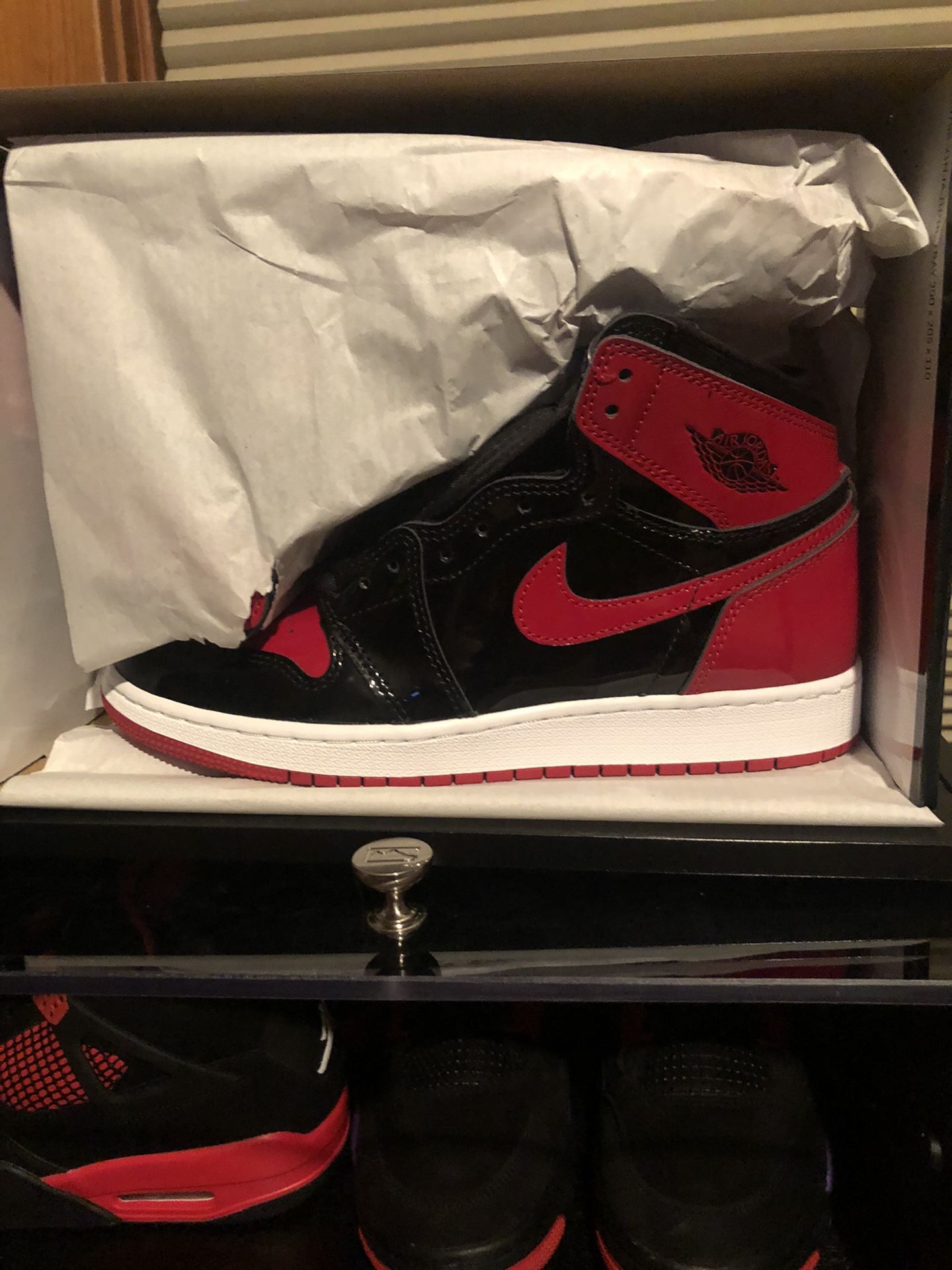 Jordan 1s Patent Breds